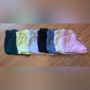 Lululemon Inner Glow Shorts 3” bundle